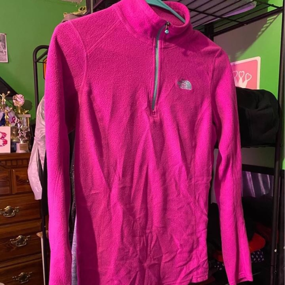 North face 1/4 zip
